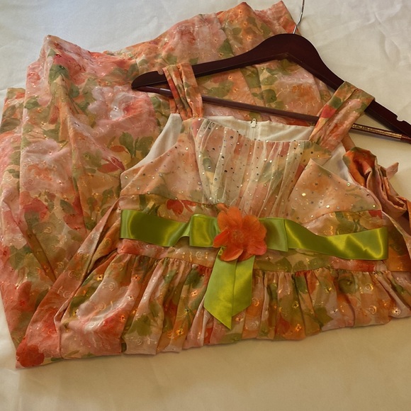 Girls floral dress size 16 - Picture 1 of 9